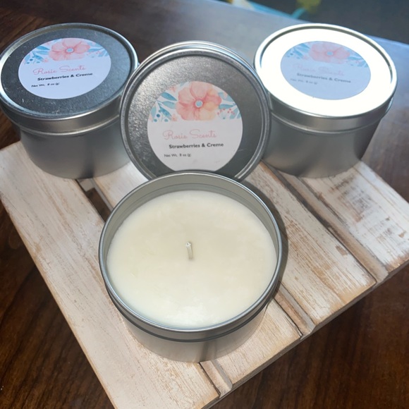 8 oz candles - Picture 2 of 9